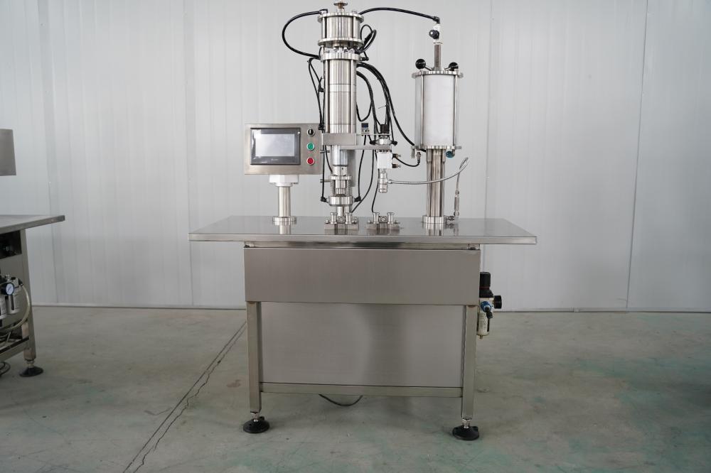 Semi Automatic Aerosol Filling Machines Plc Low 1