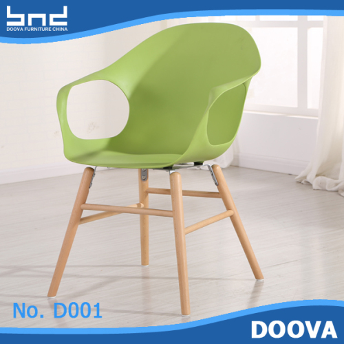 designer chair plastic chair cheap chair with wood legs