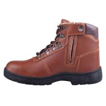 Smooth Leather/Steel Toe Cap Safety Boots