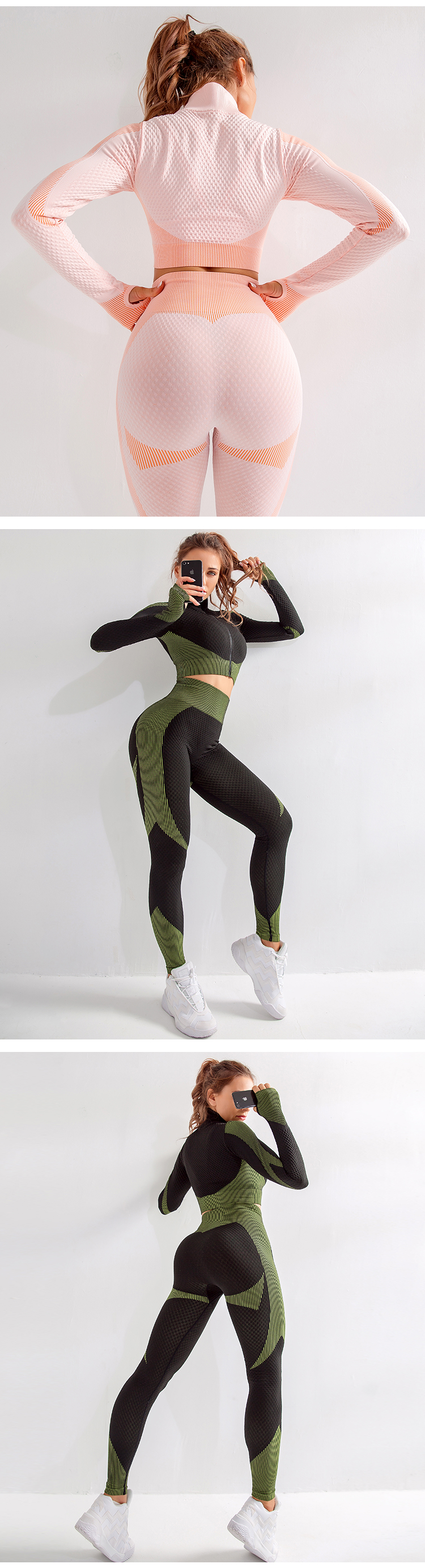 OEM custom logo seamless women yoga set fitness yoga wear woman women yoga suit gym sportswear