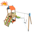 Outdoor-Spielplatz HPL Simple Playset Ausrüstung