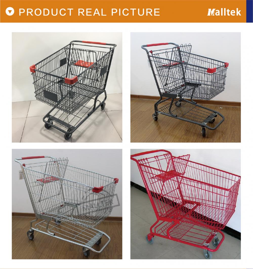 American Style Supermarket Shopping Trolley