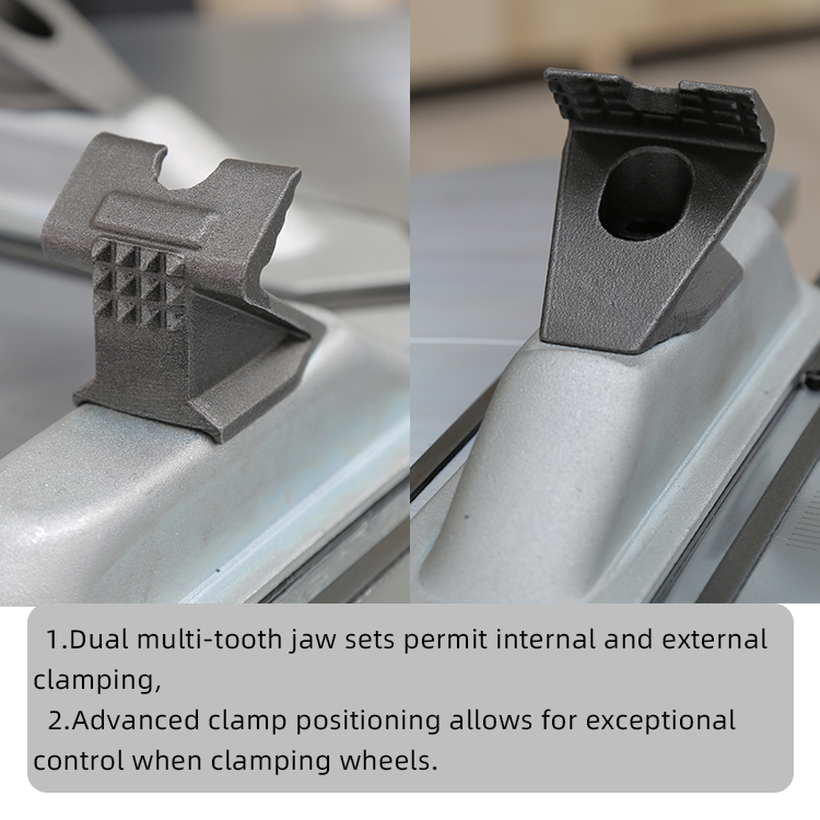 tire changer jaws