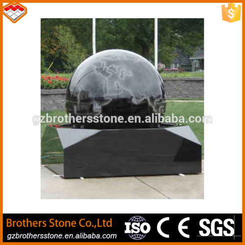 granite water garden stone fortune ball