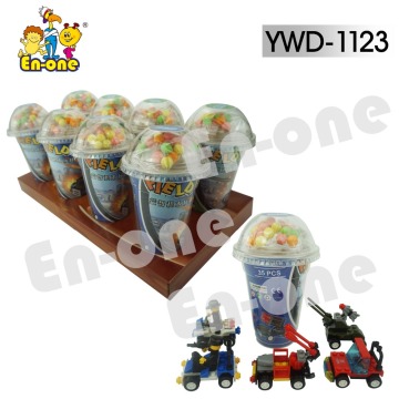 plastic educational toy candy toy