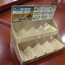 New Design Custom Cardboard Counter Display/Pop Counter Corrugated Display/Cardboard Counter Pop Display