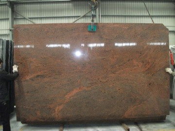Red Granite Tils and Slabs for Kitchen Countertop/Flooring /Wall Cladding