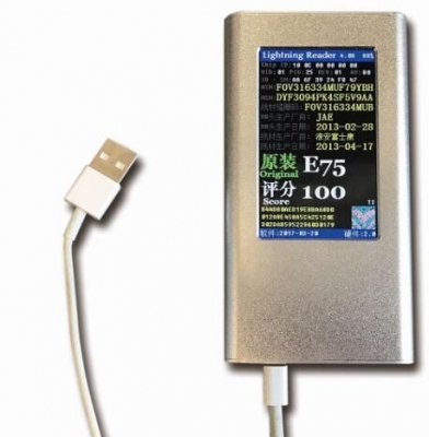 Original Apple Charging Lightning to USB Cable detector tester
