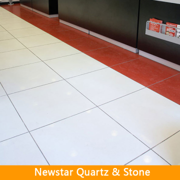 Engineered Quartz Tile White Sand Quartz Tile