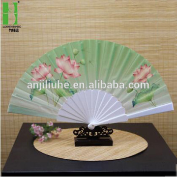 Custom printed plastic folding fan