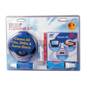 CD/DVD/Game Disc Cleaning Kit