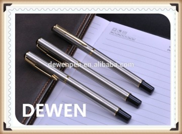 cap off metal roller pen,traditional business metal roller tip pen