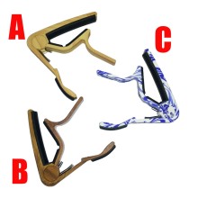 wooden color guitar capo guitar kit