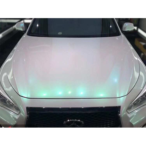 Chameleon Shining Fantasi White Auto Wrap Vinyl