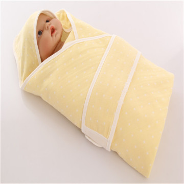 High quality custom yellow blanket baby blanket