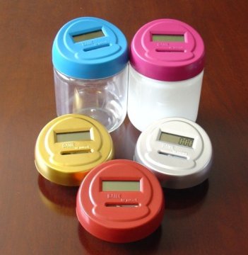 digital coin bank,count coins item