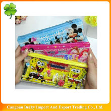 Convenience,New design clear plastic pencil case