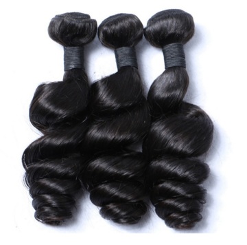 Hot Selling Low Price 100% Human No Shedding Balmain Hair Extensions 9A Loose Wave Brazilian Human Hair Weave Bundles Wholesale