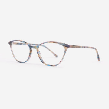 Modified Cat eye Acetate Female Optical Frames