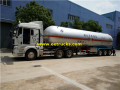 62cbm Tri-Axle 중고 Propane 세미 트레일러