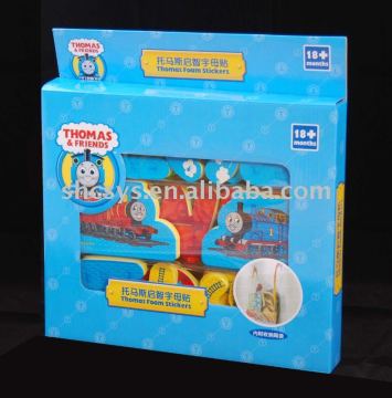 THOMAS boxes and packaging