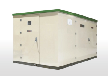 Wind power generation dedicated combined transformer, pre-installed type substation