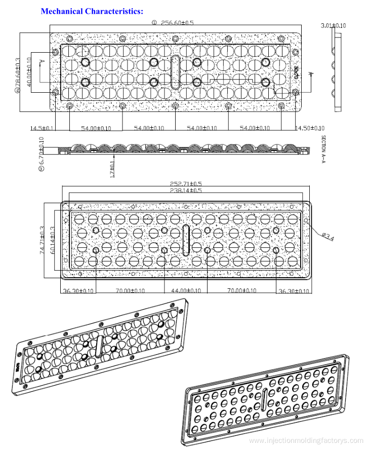 Mass Producer Precision Lens Injection Mold