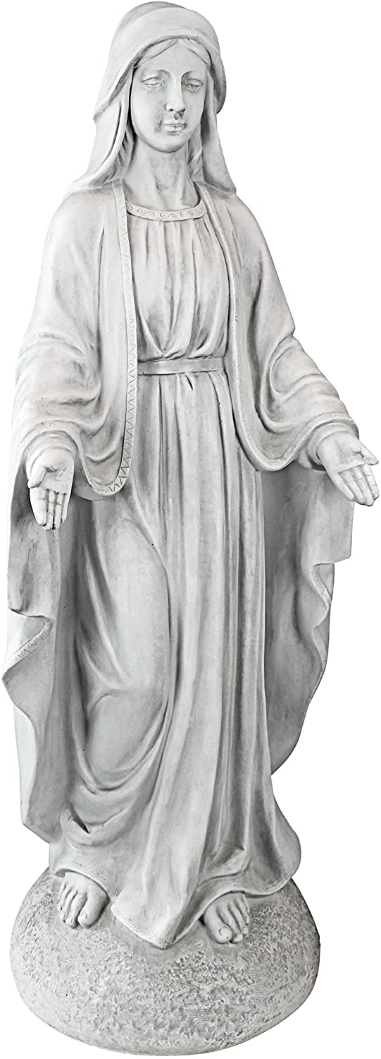 Madona de Notre Dame Religious Garden Decor estátua