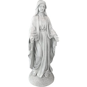 Madonna de Notre Dame Estatua de decoración del jardín religioso