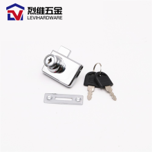 LEVI 407 Zinc Alloy Chrome Showcase Sliding Glass Door Lock