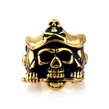 Wholesale skull engagement ring stainless steel