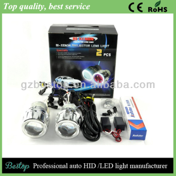 hid xenon projector, bi-xenon projector with angel eye, evil eye