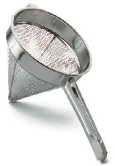 Chinese colander, fine mesh- 2.0mm, s/s