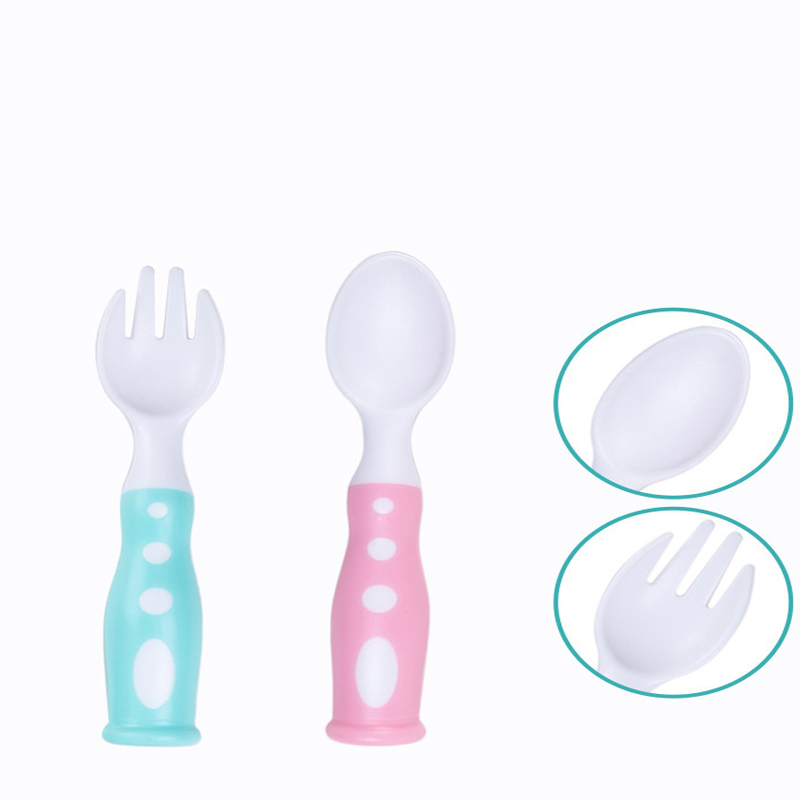 baby feeding products baby eating self eating training forks and spoons