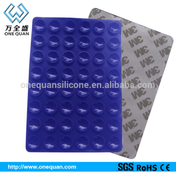 factory wholesale silicone suction pad with 3M sticker