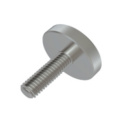 M3 knurled stainless steel Large head screw