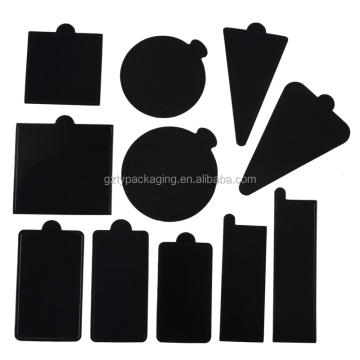 Wholesale Eco-Friendly Black Cake Boards - Small Mini Cake Base Mats