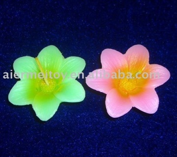 LED light artificial flower toys