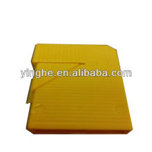 gold plastic part for door in kitchen