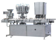 Liquid Filling and Metel Cap Capping Machine