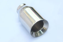 Round Double Wall Stainless Steel Exhaust Tips