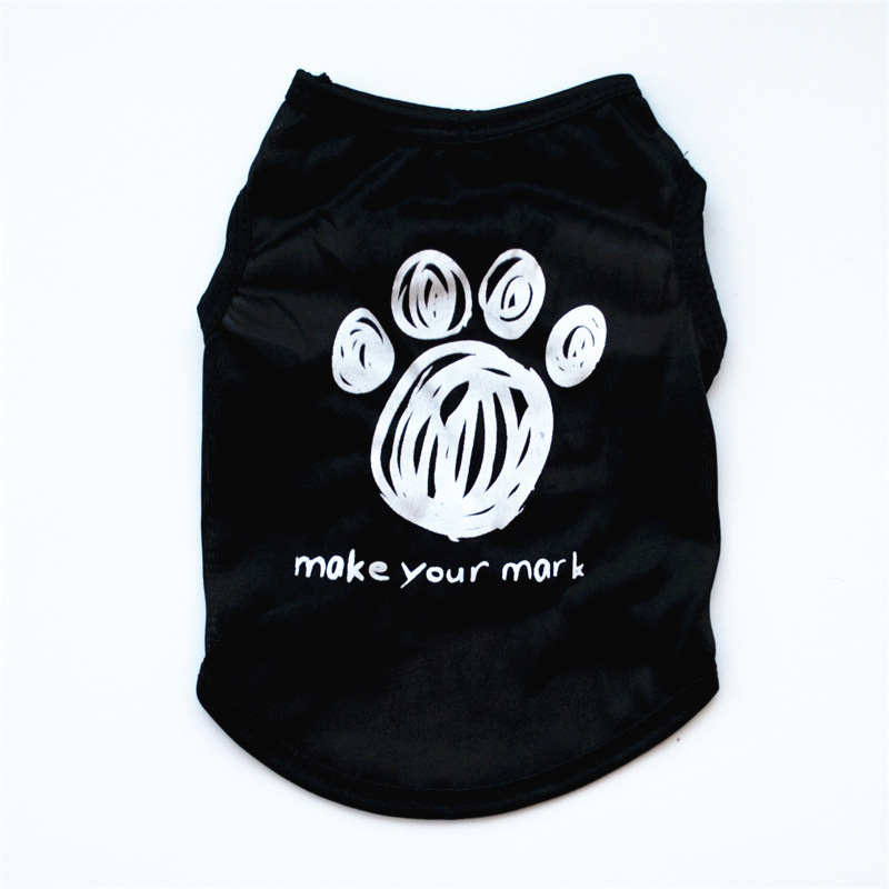 Cheap Pet T-Shirt Cool Fashion Cleanse Clothes Small Dog Coat Summer Dog Vest