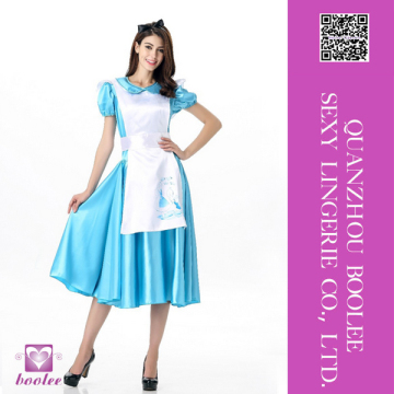 High quality beautiful maid cosplay costume women sexy french maid costumes