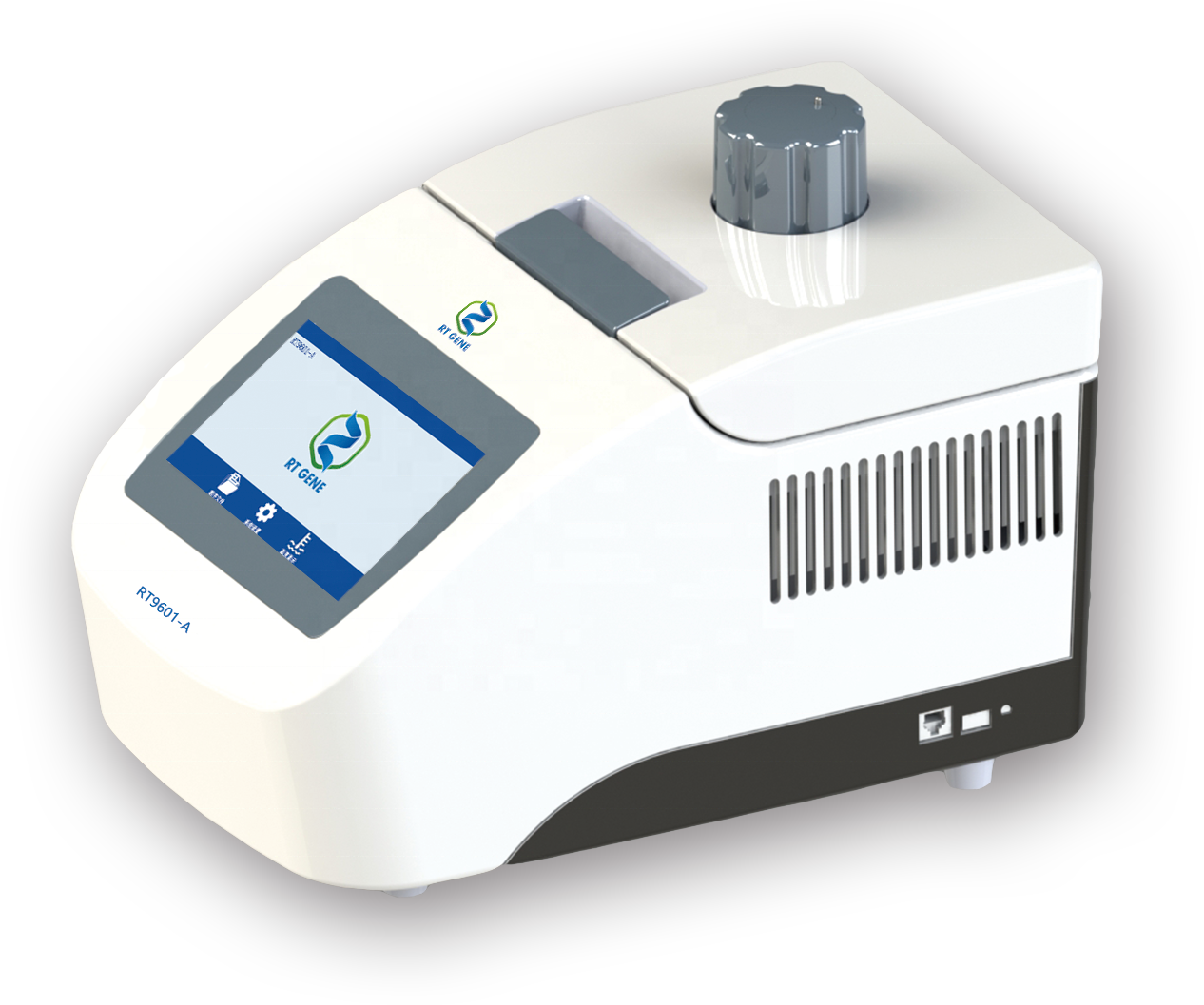 DNA -polymeras i PCR -maskin för labb med