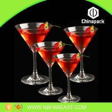 Martini glass wine cup and cocktail glass