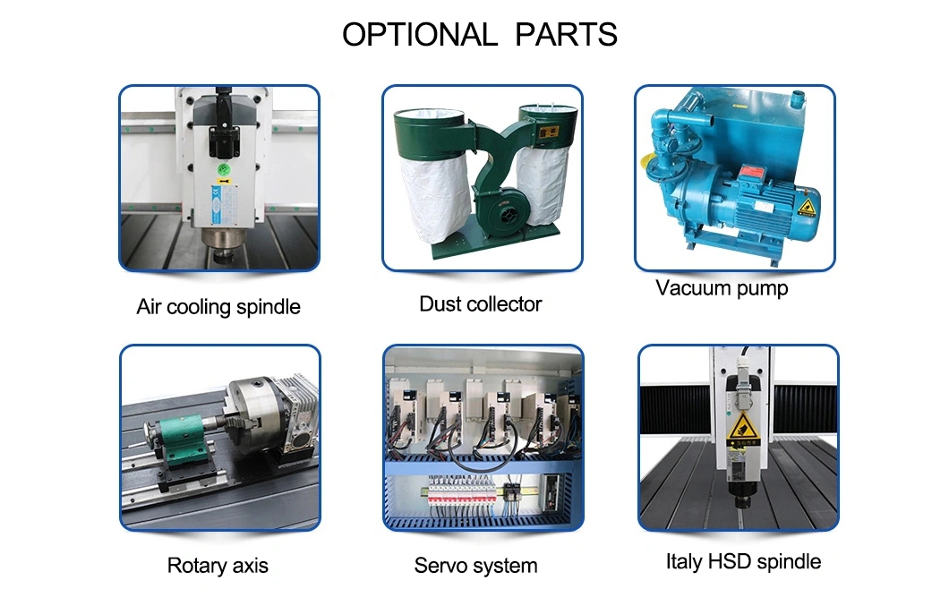 1325 Acrylic/Plastic/Wood/MDF/Aluminum CNC Router Engraving Grinding Milling Cutting Carving Woodworking Machine DSP Control for Advertising Industry