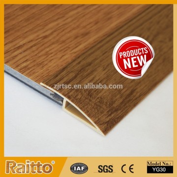 RAITTO Brand Surface Printed PVC Floor Trim PVC Reducer PVC Plinth