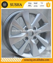 15x5.5 Silver replica aluminum alloy wheels for LIVINA