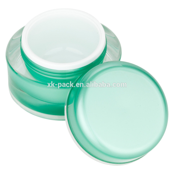 chinese oval cosmetic cream jar