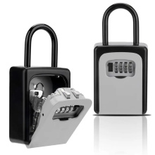 Combo Door Locker Key Lock Box: Combination Lock Box with Code for House Key Storage